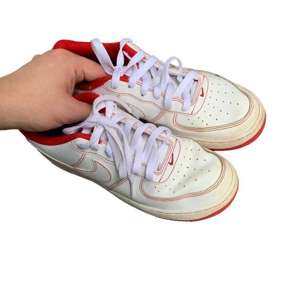 Rare Nike Air Force 1 Low University Red Size 7 - Picture 8 of 8